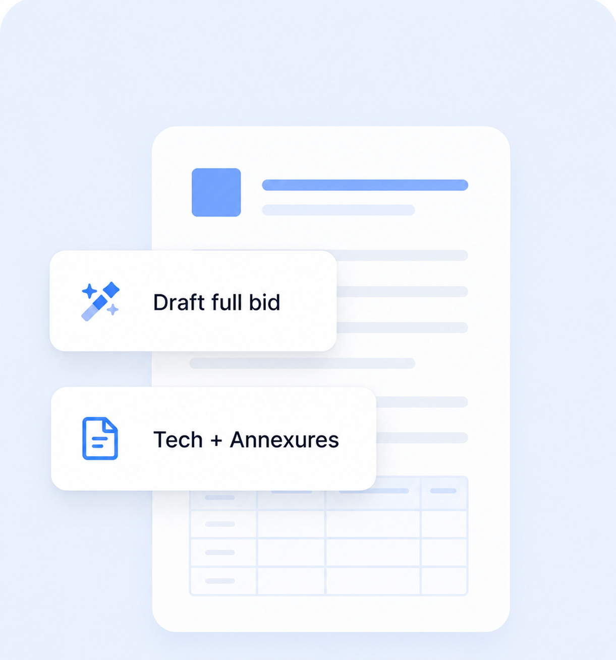 AI Bid Builder
